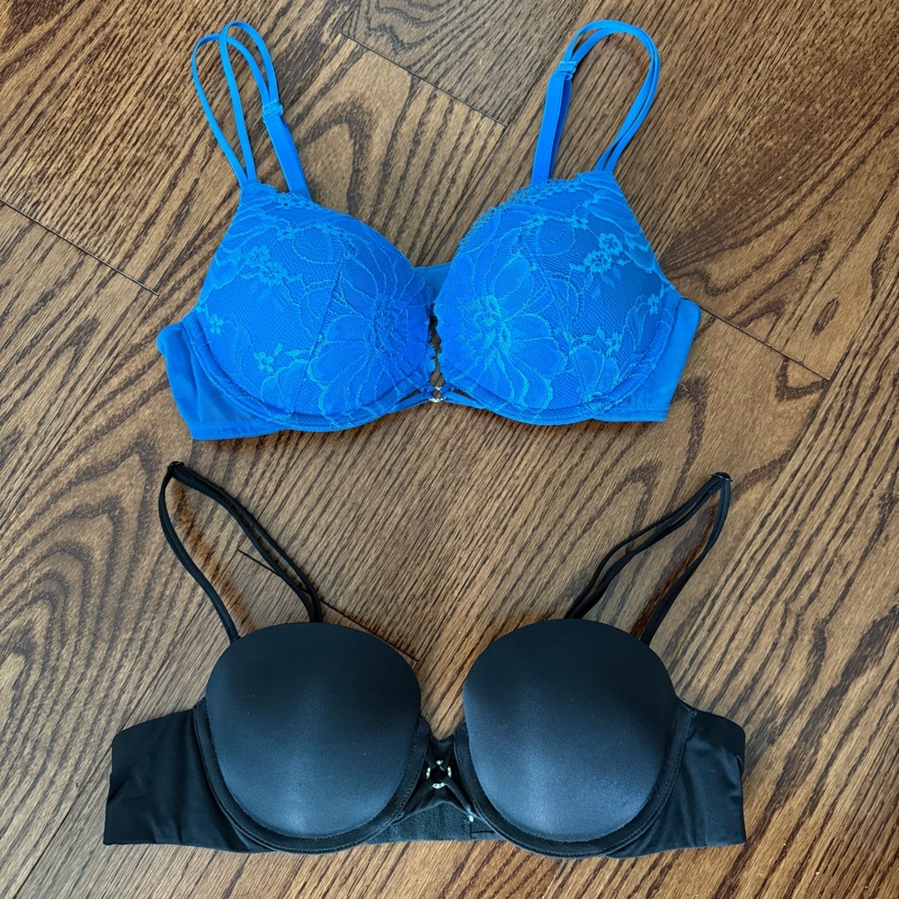 Set of 2 La Senza Push-up Bras 34A